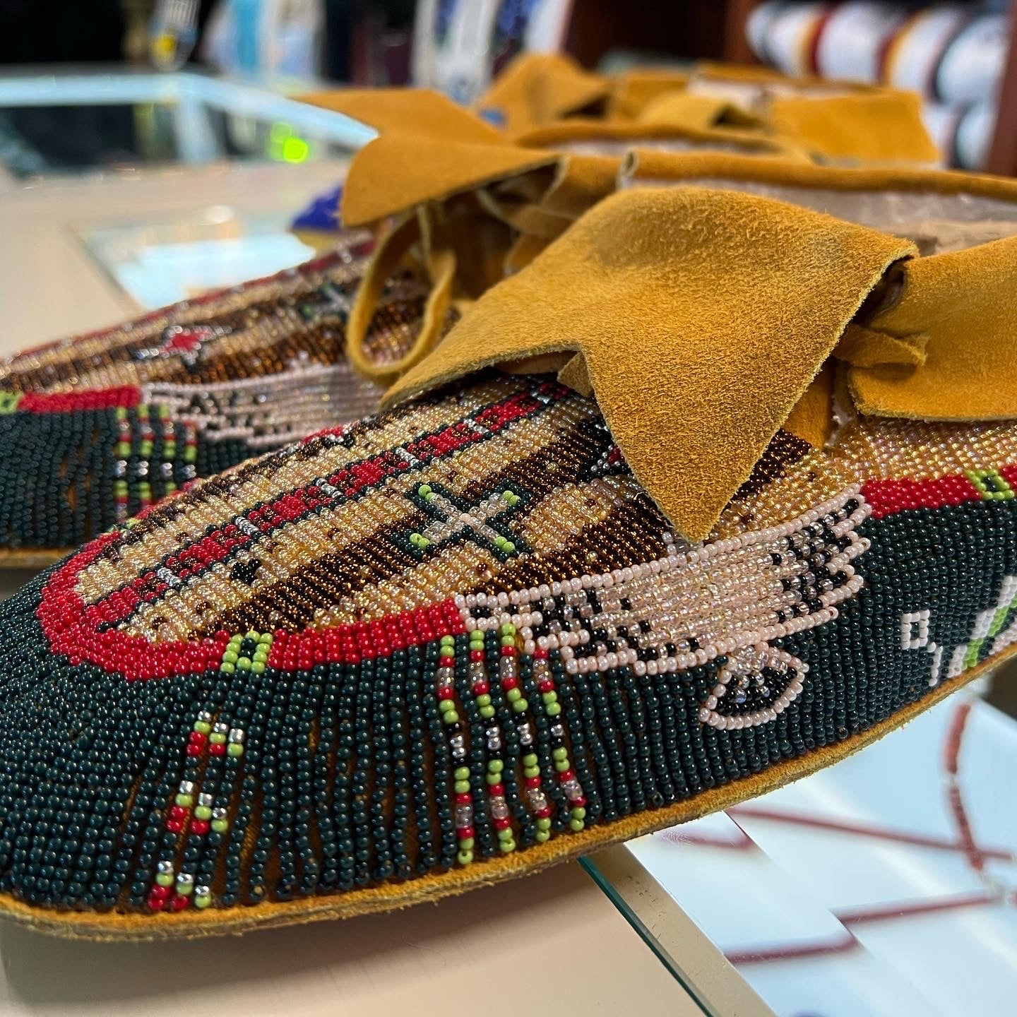 Beaded Moccasins