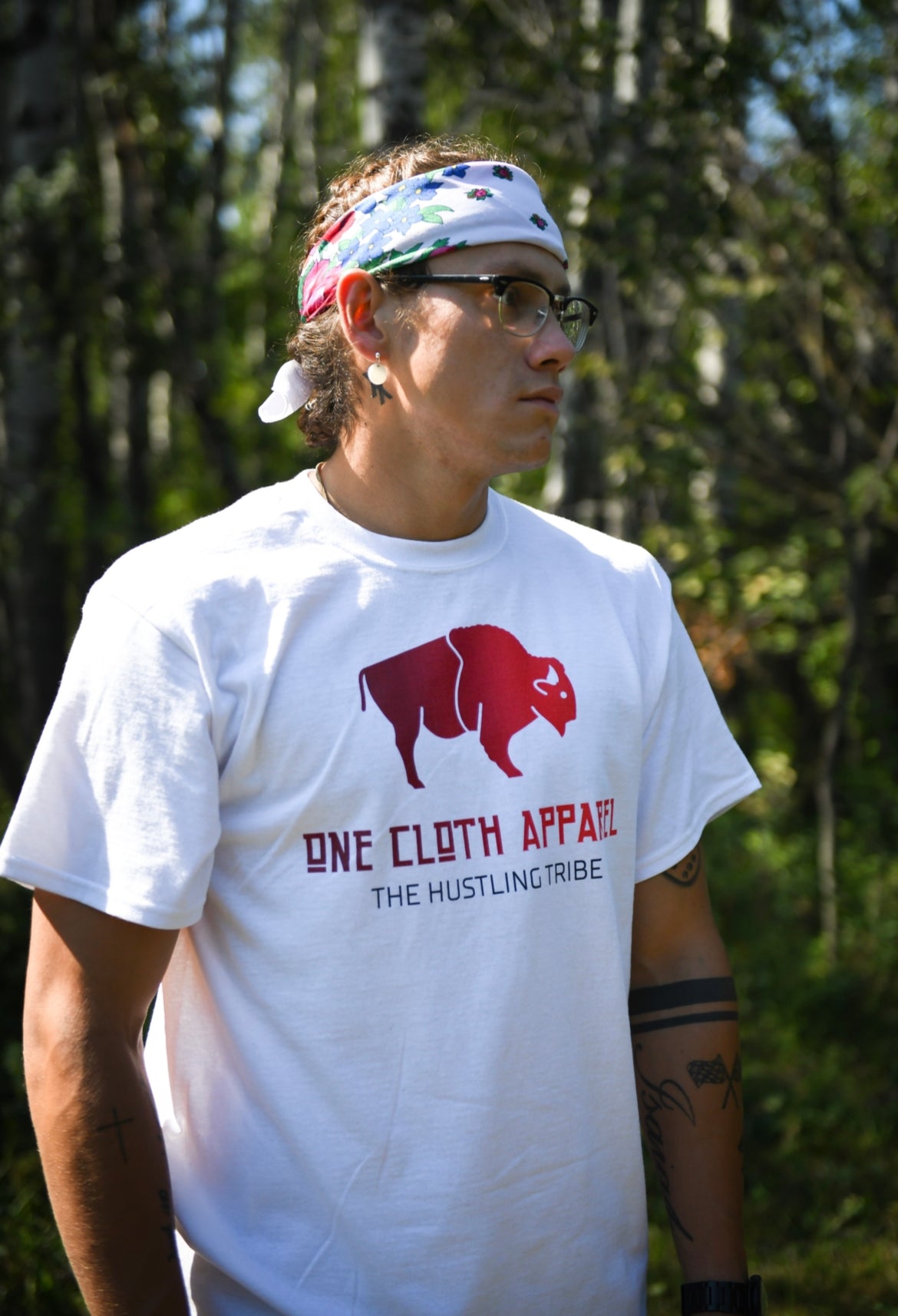 White One Cloth Apparel T-Shirt