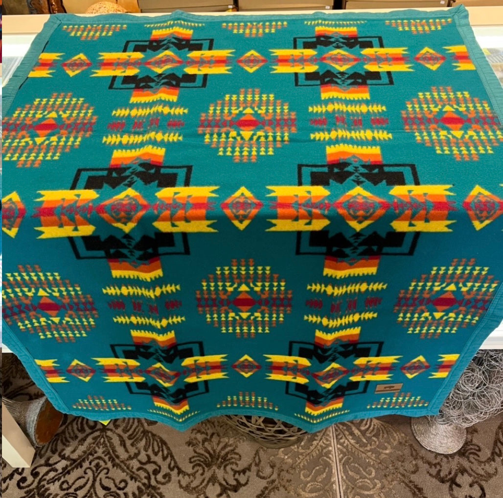 Blue Boy Chief Cotton Queen Blanket