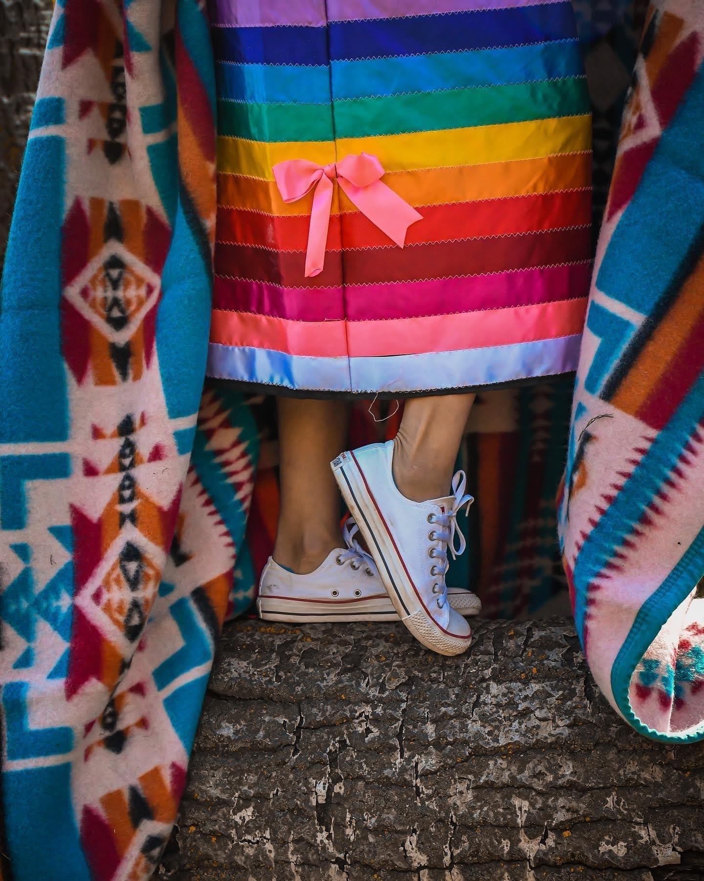 Pink Boy Chief Cotton Queen Blanket