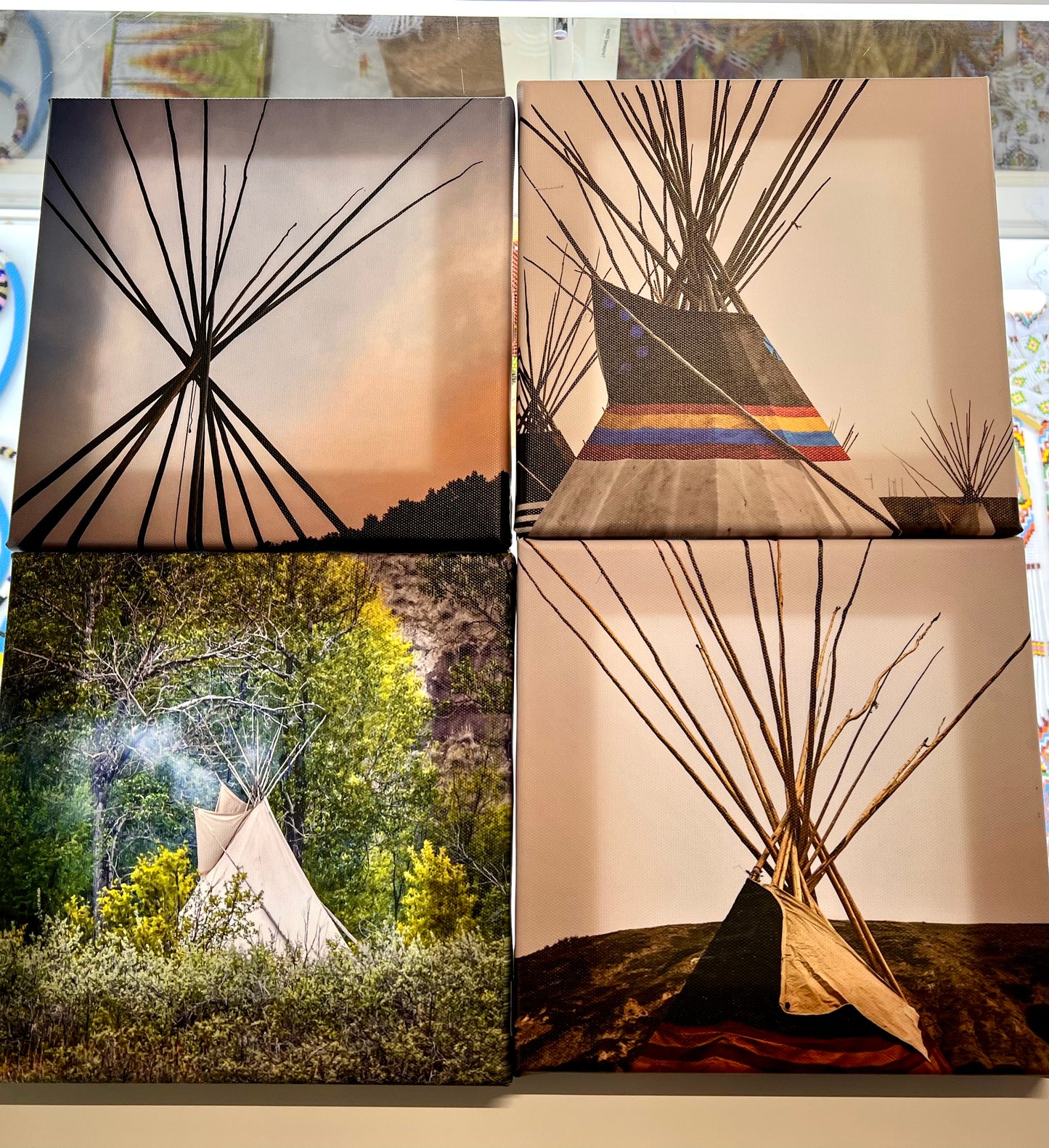 Tipi Canvas Set
