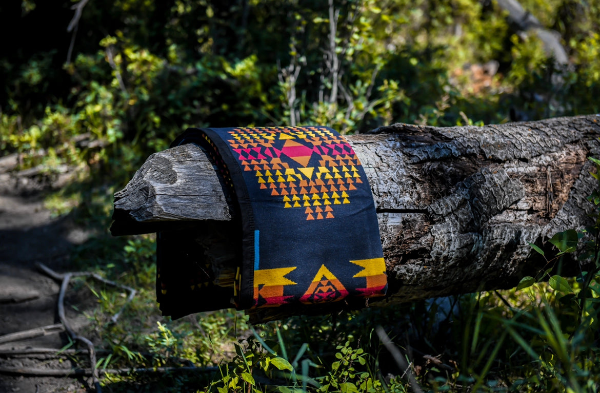Black Boy Chief Cotton Queen Blanket