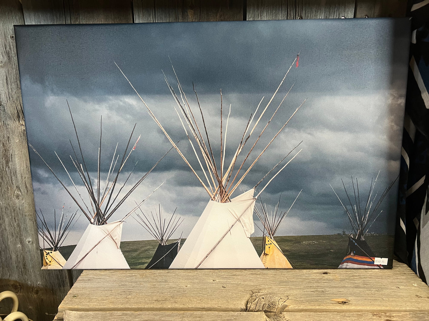 Siksika Tipi’s Canvas Print