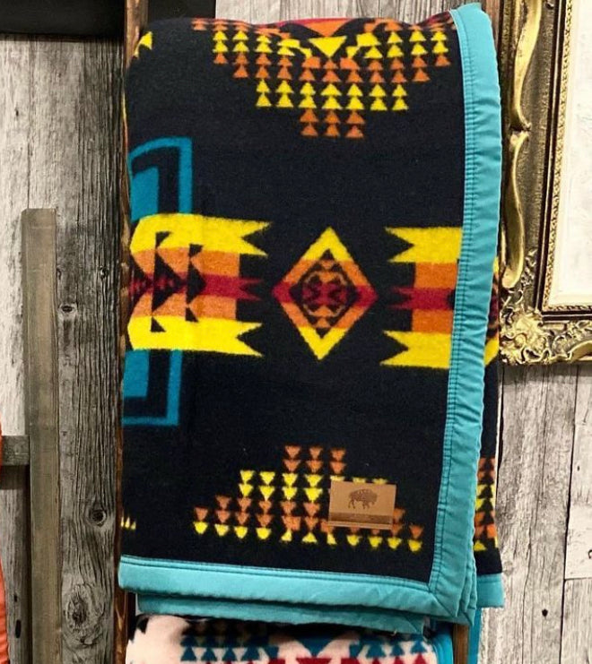 Boy Chief Wool Blankets