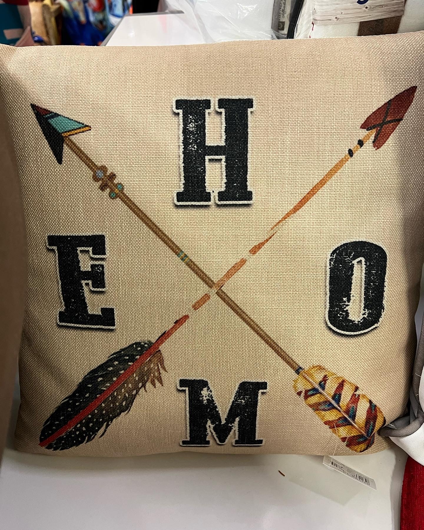 “Home” Pillow