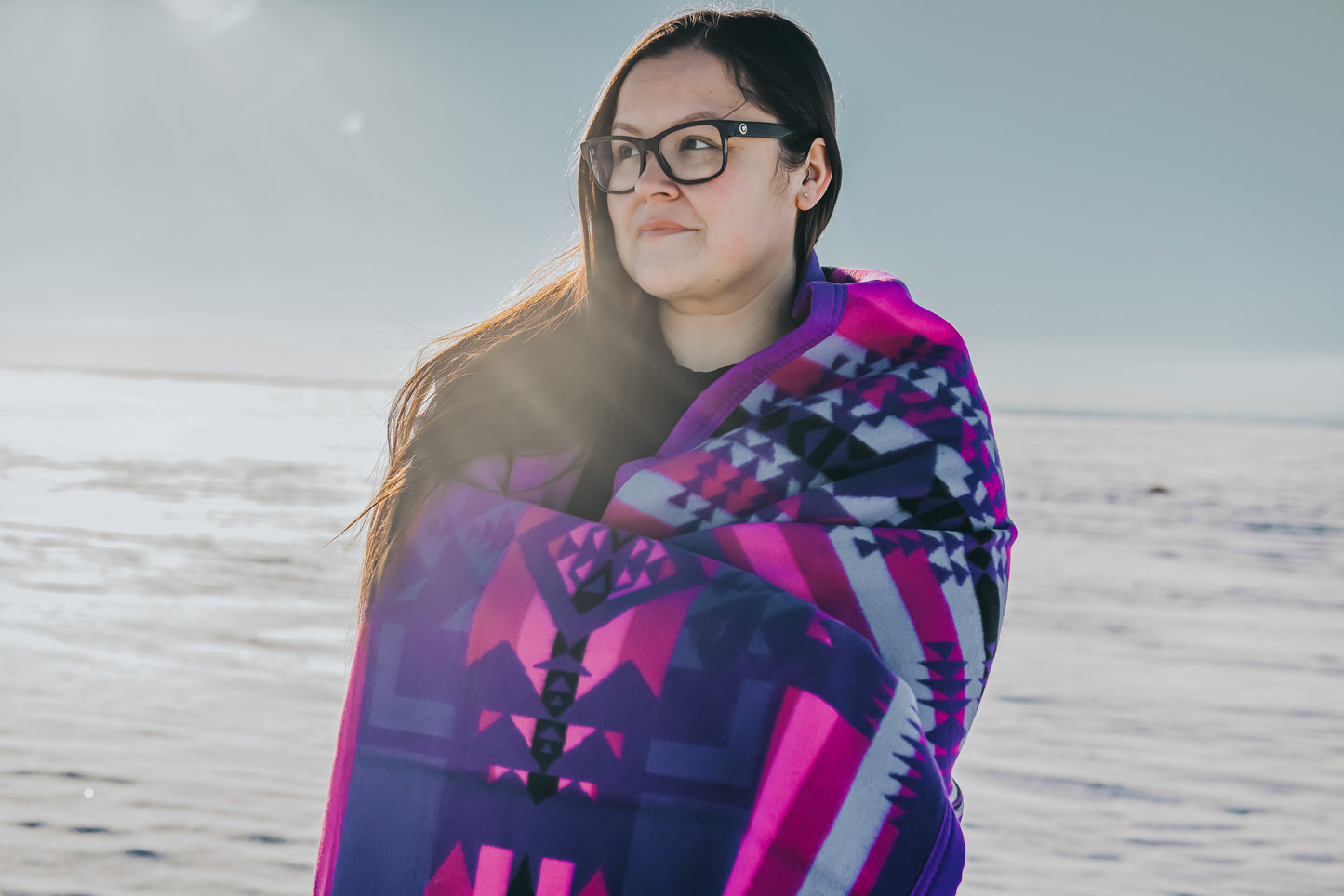 Boy Chief Wool Queen Blankets