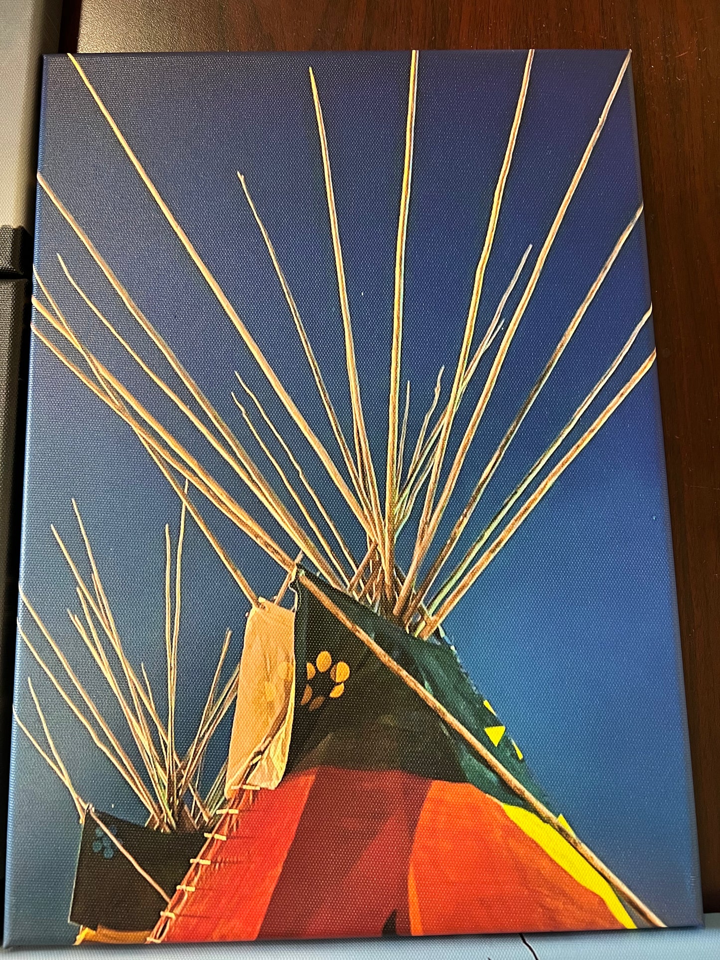 Blackfoot Tipi Top Print