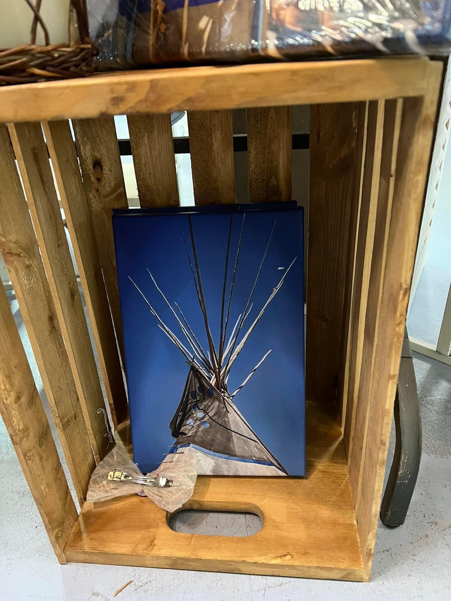 Tipi Canvas Print