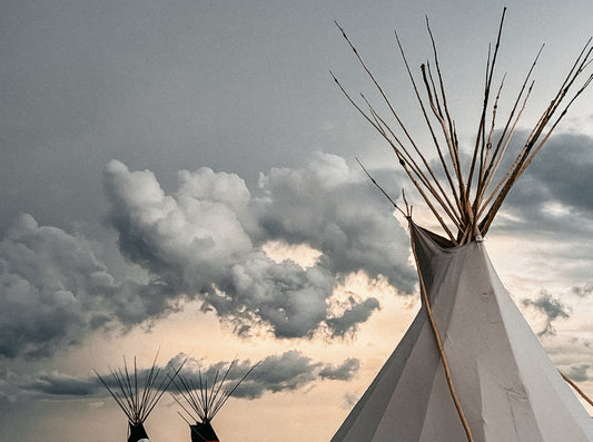 Tipi Canvas Print