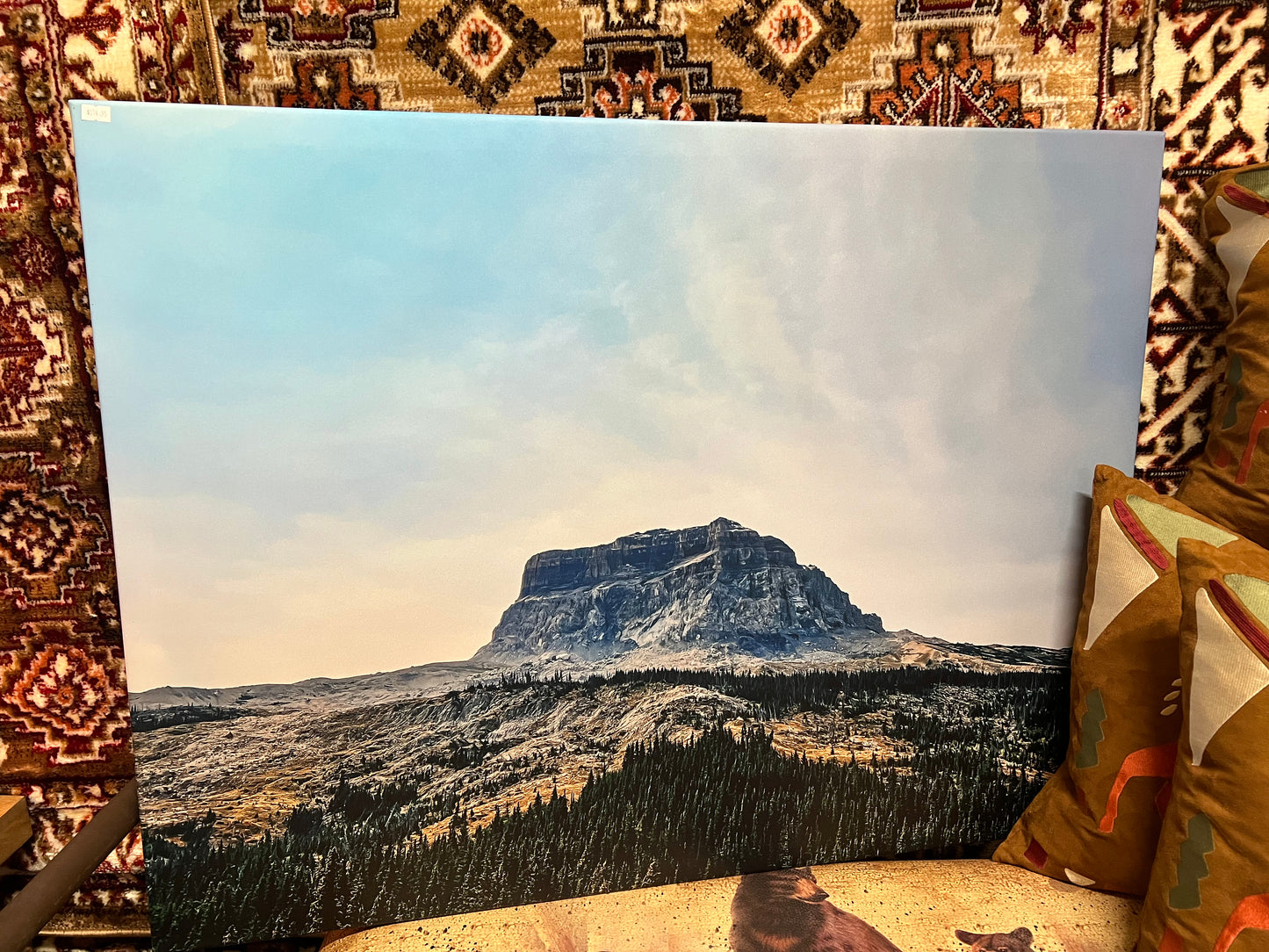 Chief Mountain Canvas Print 40 by 30