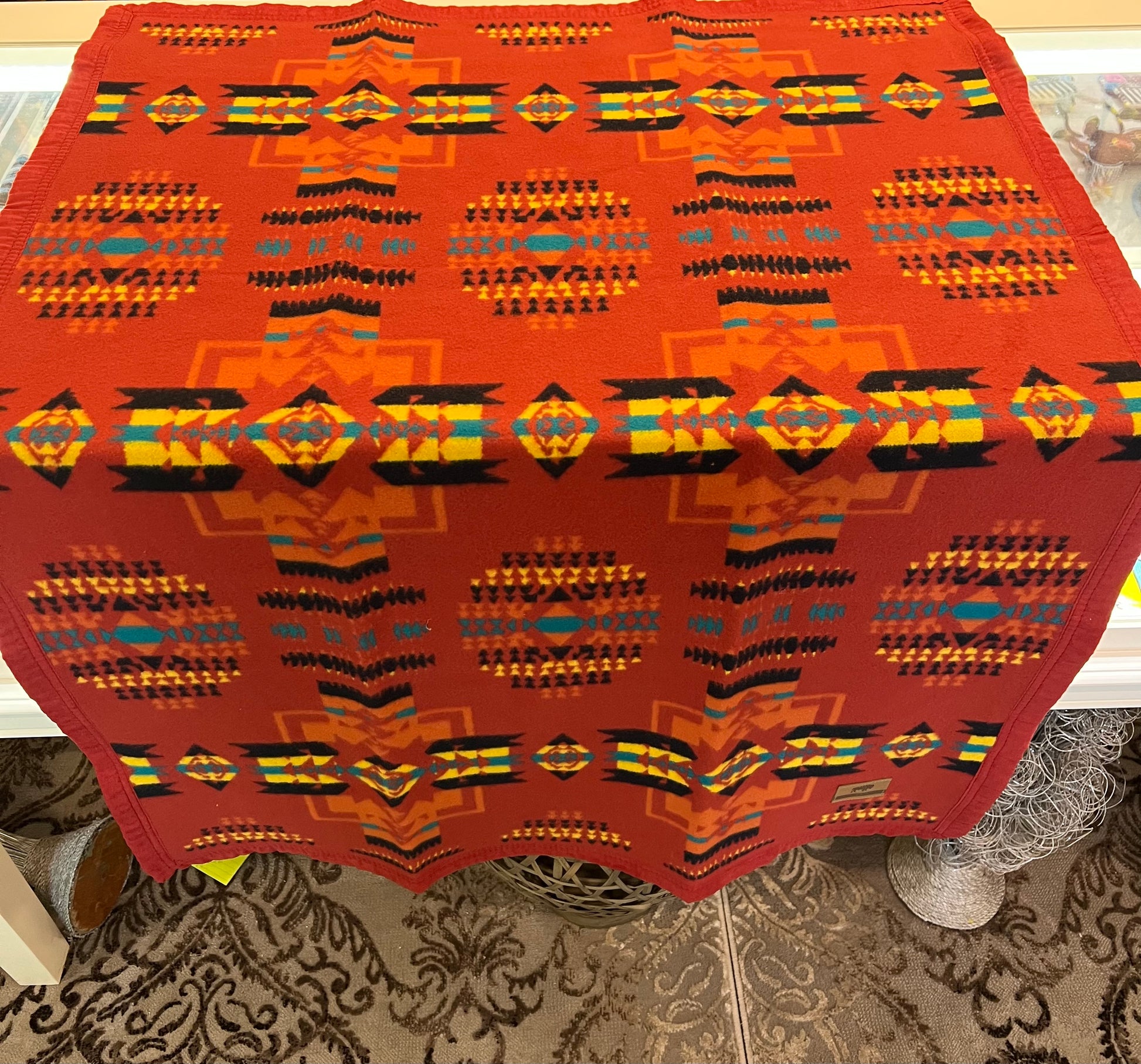 Orange Boy Chief Cotton Queen Blanket – BoyChiefTradingPost